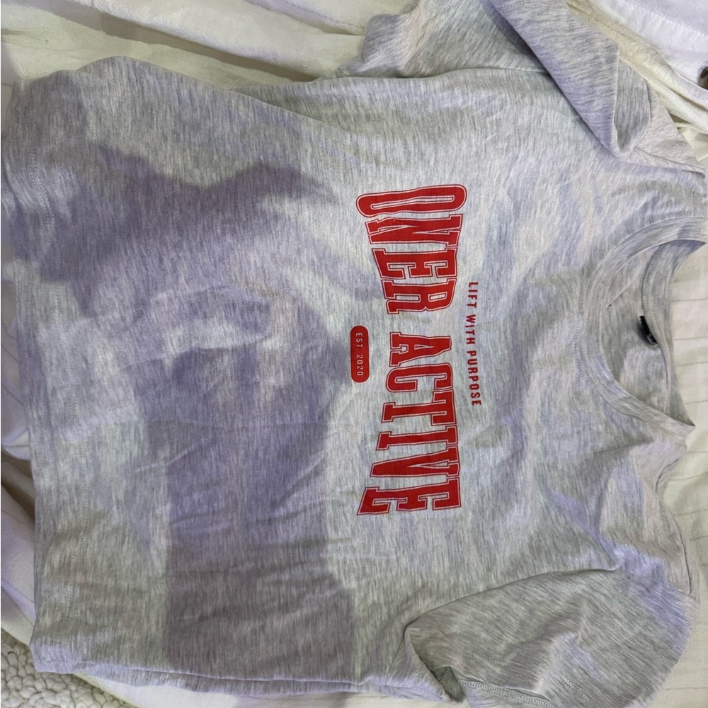 Oner Active Light Gray and Red baby T size large - Picture 2 of 2